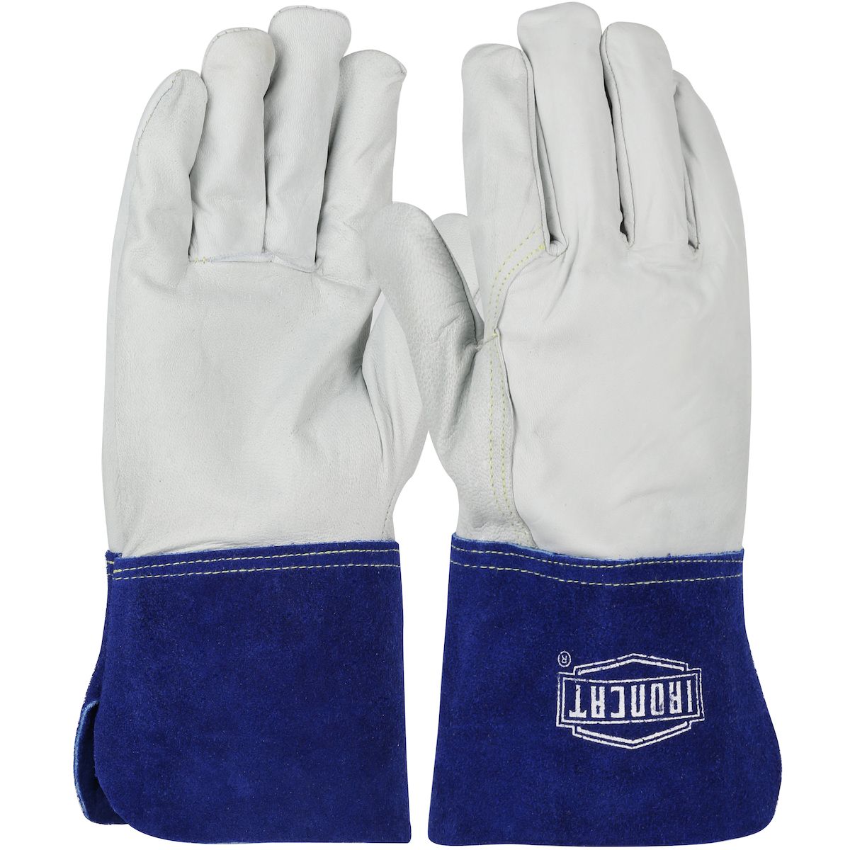 Ironcat® Premium Top Grain Goatskin Leather TIG Welder's Glove with Kevlar® Stitching - 5 Ironcat® Premium Top Grain Goatskin Leather TIG Welder's Glove with Kevlar® Stitching - 5" Gauntlet Cuff (#6142)