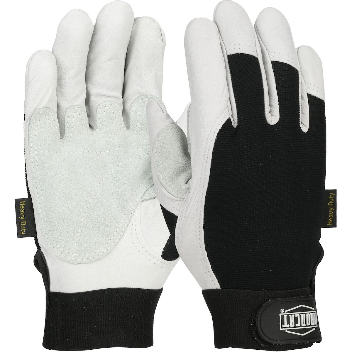 Ironcat® Heavy Duty Top Grain Goatskin Leather Glove with Spandex Back and Reinforced Palm (#86550) Ironcat® Heavy Duty Top Grain Goatskin Leather Glove with Spandex Back and Reinforced Palm (#86550)