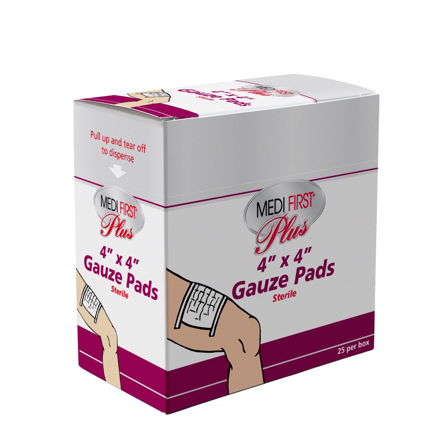 Gauze Pads, 4x4, 25/bx (#P103773)