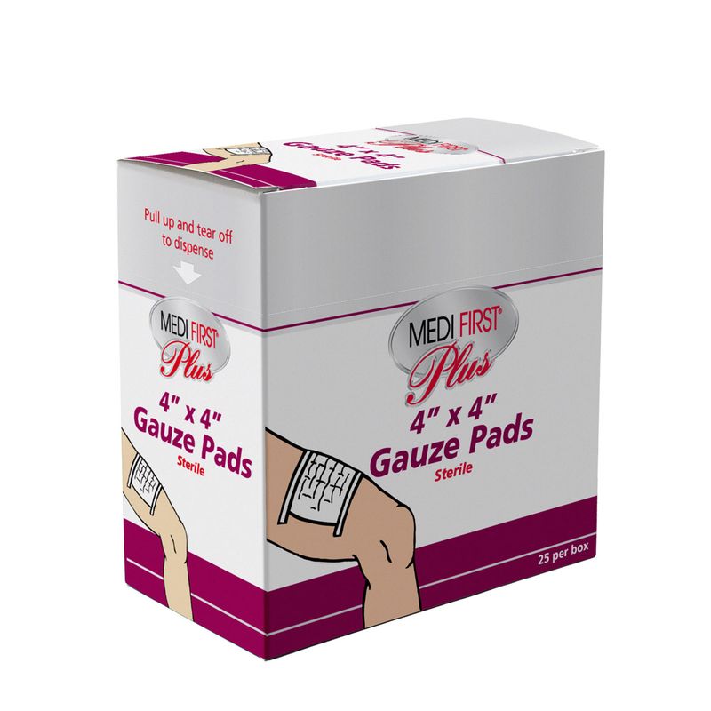 Gauze Pads, 4x4, 25/bx (#P103773)