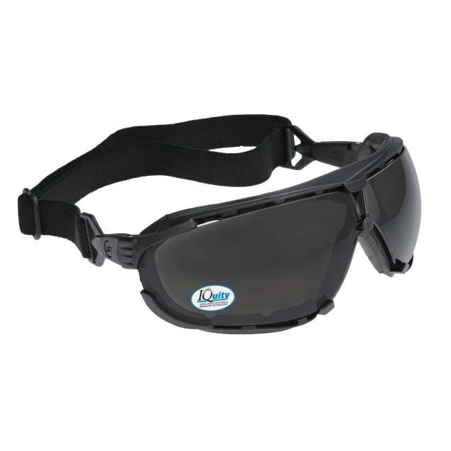 DAGGER IQ - IQUITY  Anti-Fog Foam Lined, smoke (#DG1-23)