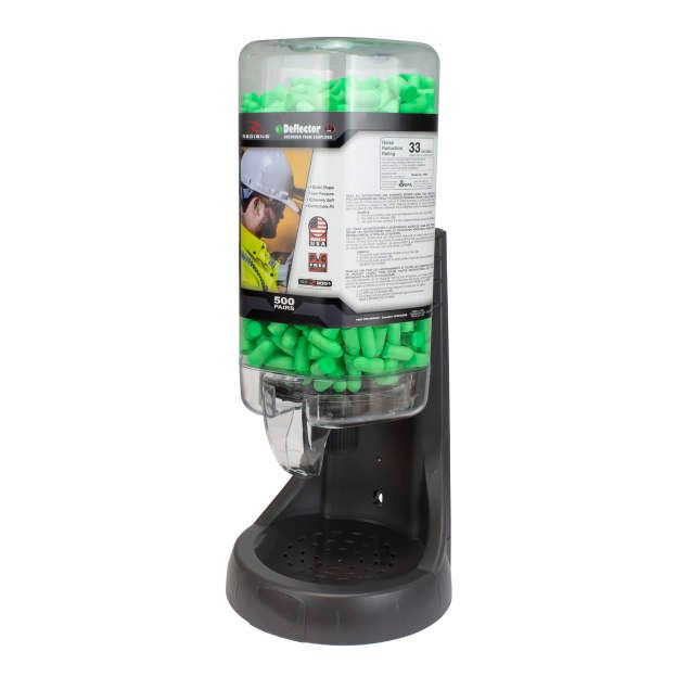 Radians 500 Pair Refillable Dispenser with Deflector™ FP90 Plugs (#FPD-500L90)