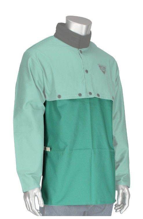 Ironcat® FR Treated 100% Cotton Sateen Bib Apron for Cape Sleeve (#7052)