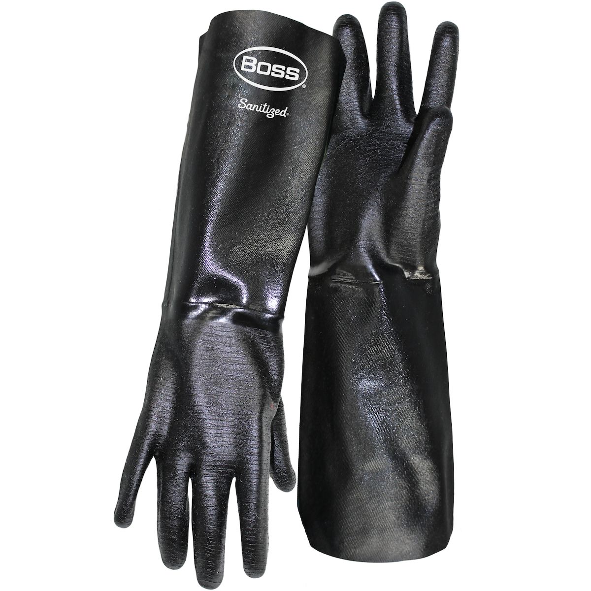 Chemguard+™ 18 Chemguard+™ 18" Long Heavyweight Neoprene with Flannel Lined and Crinkle Grip (#1SN2539)