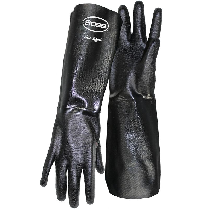 Chemguard+™ 18" Long Heavyweight Neoprene with Flannel Lined and Crinkle Grip (#1SN2539)