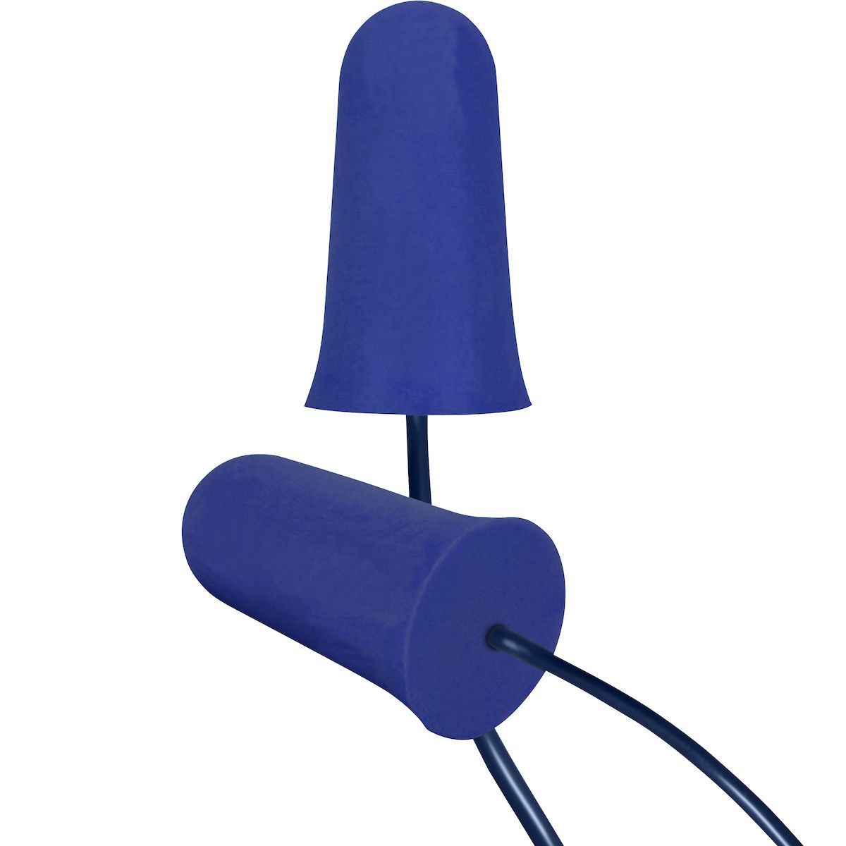 Food Pro Flare Plus Metal Detectable Soft Polyurethane Foam Corded Ear Plugs - NRR 33  (#267-HPF910D)