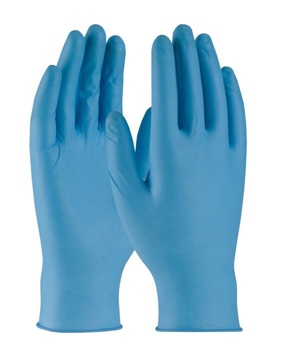 Ambi-dex Super 8 Disposable Nitrile Glove, Powder Free with Textured Grip - 8 mil  (#63-338PF)