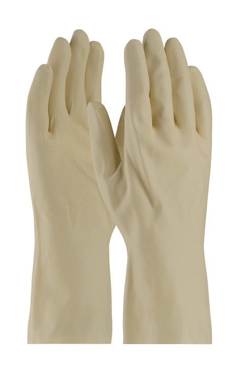 Assurance Unsupported Latex Canner, Unlined with Raised Diamond Grip - 18 MIl  (#47-L171N)