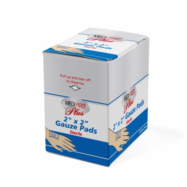 Gauze Pads, 2x2, 25/bx (#P103573)