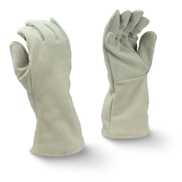 Radians Gray Split Economy Shoulder Cowhide Leather Welding Glove (RWG5100XL)