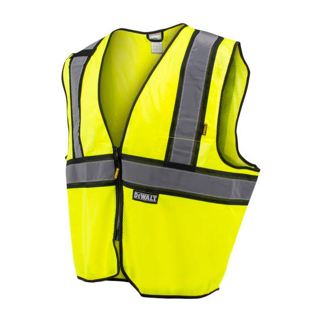 DeWalt Class 2 Economy Vest w/Contrasting Trim (#DSV221)