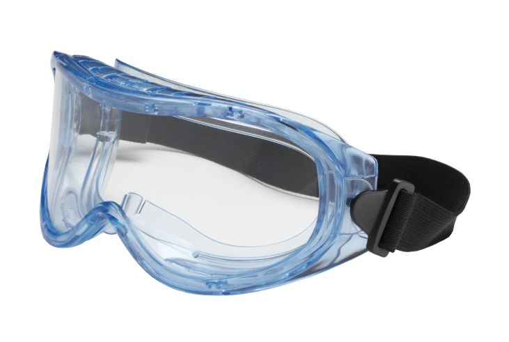 Contempo Indirect Vent Goggle with Light Blue Body, Clear Lens and Anti-Scratch Coating  (#251-5300-000)