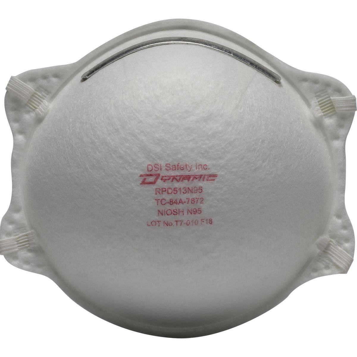Dynamic Standard N95 Disposable Respirator - 20 Pack  (#270-RPD513N95)