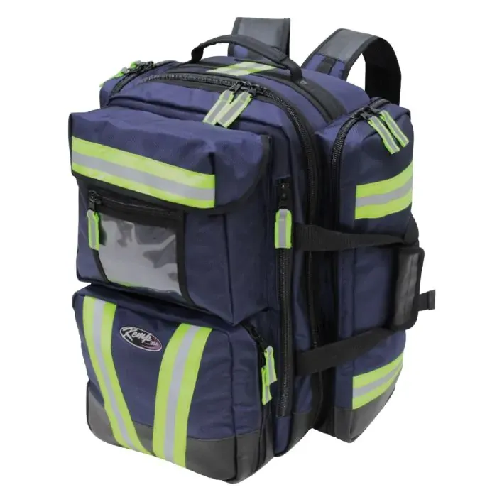 Kemp USA Premium Ultimate EMS Backpack, Navy Blue (#10-115-NVY-PRE)