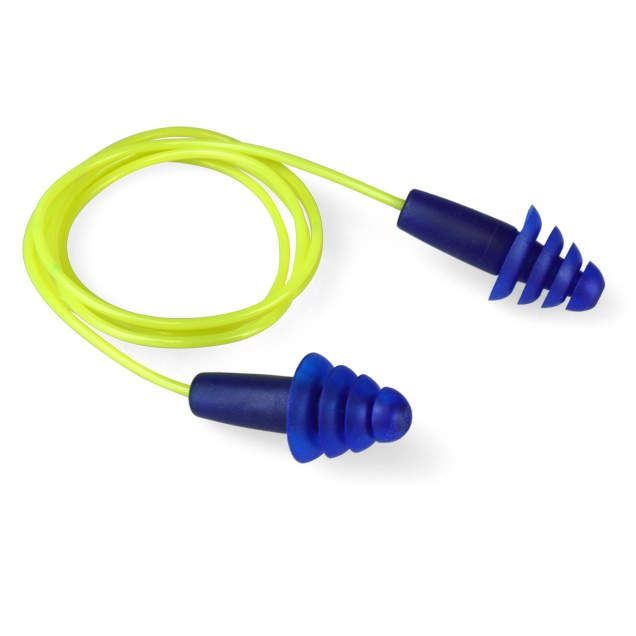 Resistor II Reusable Flanged Earplugs, corded (#FP43) Resistor II Reusable Flanged Earplugs, corded (#FP43)