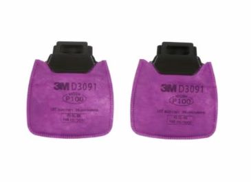 3M Secure Click Particulate Filter P100 (#D3091)