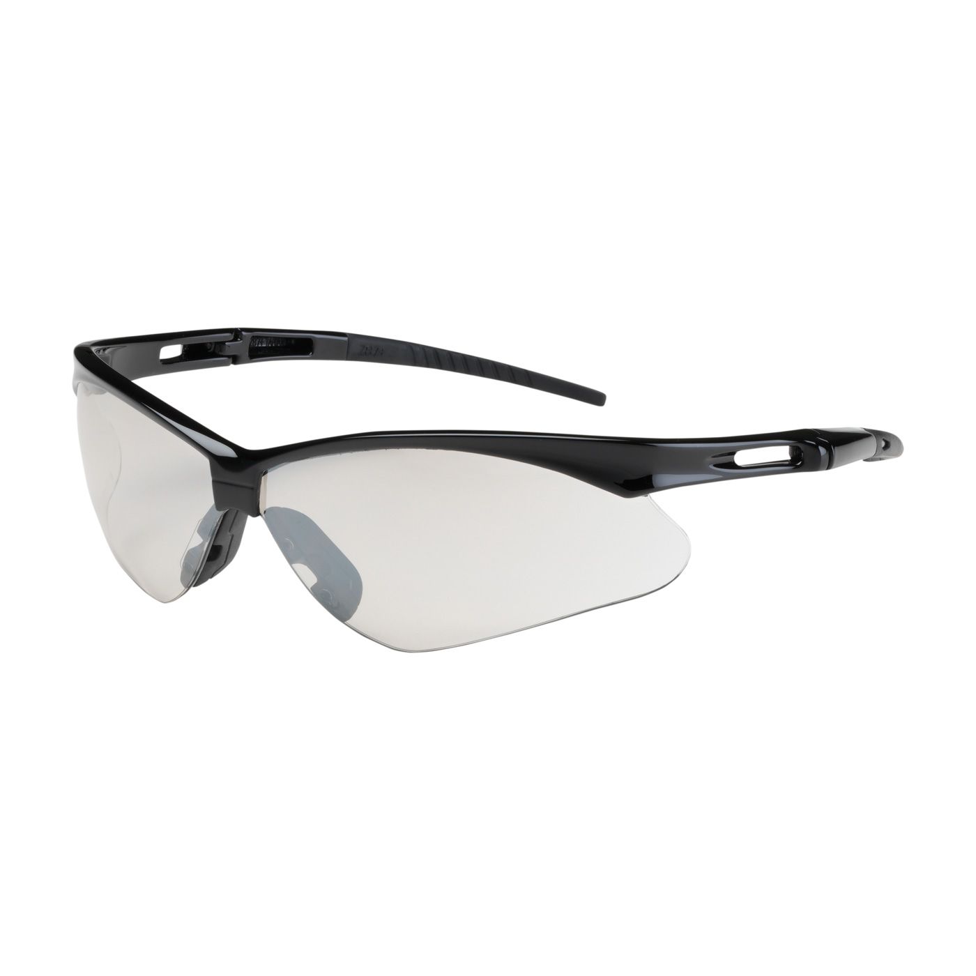 Anser Semi-Rimless Safety Glasses with Black Frame, I/O Lens and Anti-Scratch Coating  (#250-AN-10114)