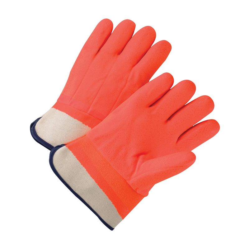 PIP® PVC Dipped Glove with Jersey Liner and Rough Finish - Insulated & Waterproof (#1017ORF)