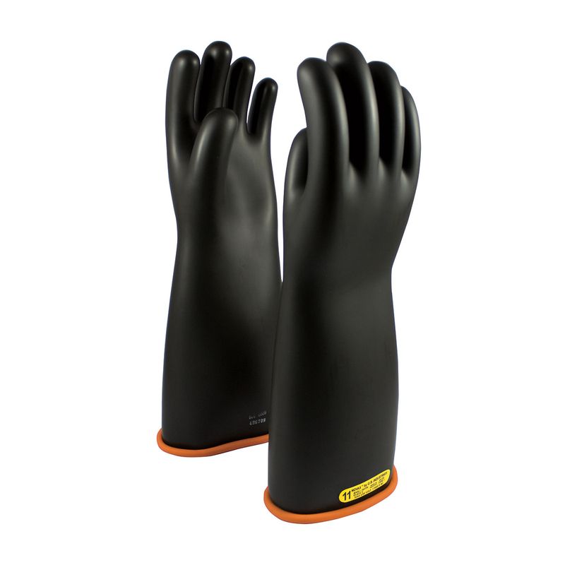 NOVAX® Class 2 Rubber Insulating Glove with Straight Cuff - 18" (#155-2-18)