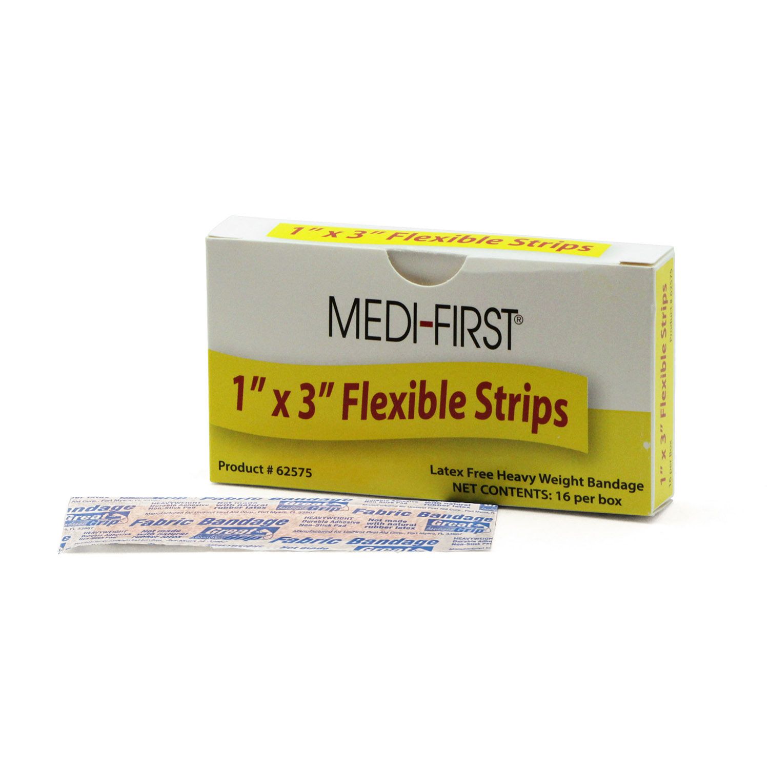 Flexible Strip Bandage, 16/unit (#62575)