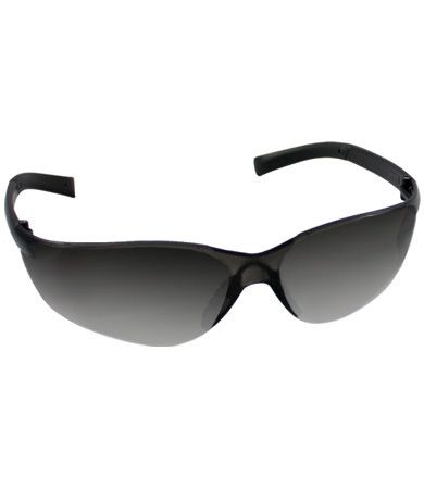 Zenon Z14SN Rimless Safety Glasses with Black Temple, Silver Mirror Lens and Anti-Scratch Coating  (#250-08-0005)