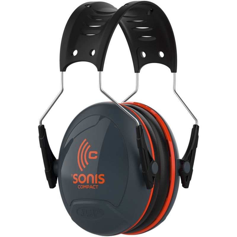 JSP® Sonis® Compact Passive Ear Muff with Adjustable Headband - NRR 25 (#262-AEB030-HB)