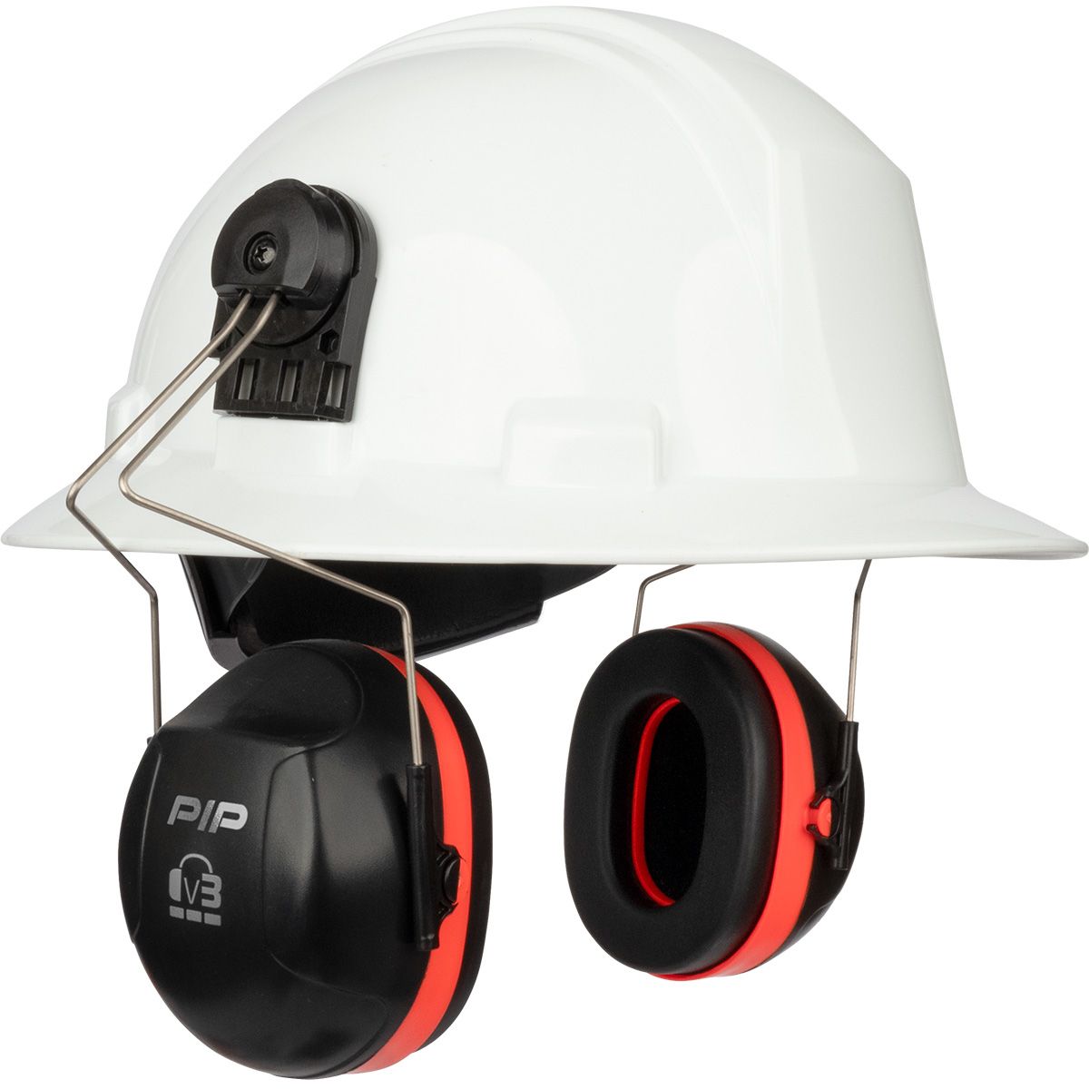 PIP® v3™ V3 Full Brim Mounted Passive Ear Muff - NRR 27 (#263-V3FB) PIP® v3™ V3 Full Brim Mounted Passive Ear Muff - NRR 27 (#263-V3FB)