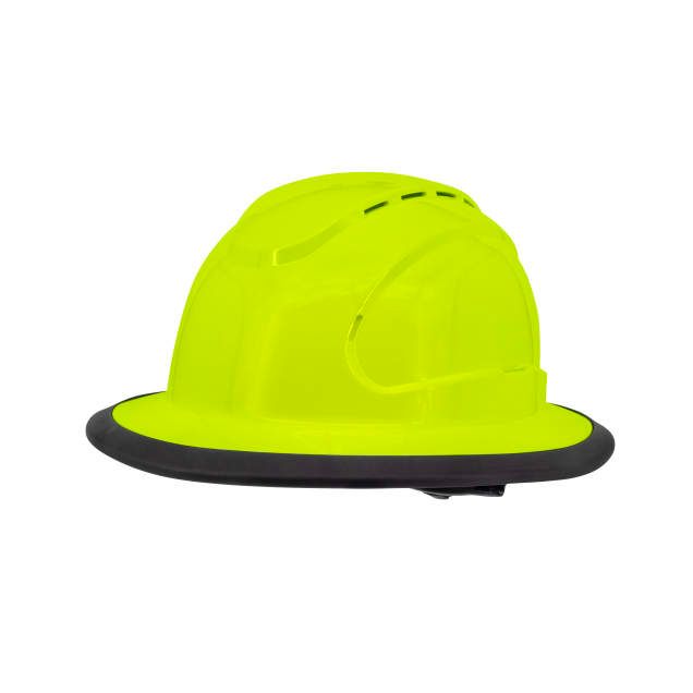 Radians RHJV6 The Judge™ Type I Class C Vented Full Brim Hard Hat (#RHJV6-HVLIME)