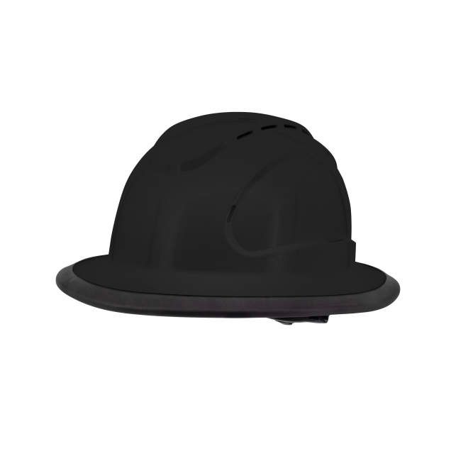 Radians RHJV6 The Judge™ Type I Class C Vented Full Brim Hard Hat (#RHJV6-BLACK)