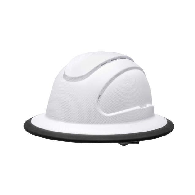 Radians RHJV6 The Judge™ Type I Class C Vented Full Brim Hard Hat (#RHJV6-ICE)