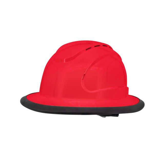 Radians RHJV6 The Judge™ Type I Class C Vented Full Brim Hard Hat (#RHJV6-RED)
