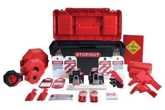 STOPOUT® Lockout Kit: Deluxe Plus Lockout Kit (#KSK700) STOPOUT® Lockout Kit: Deluxe Plus Lockout Kit (#KSK700)