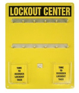 Lockout Center Aluminum Hanger Board (#KST412) Lockout Center Aluminum Hanger Board (#KST412)