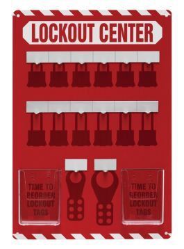12-Padlock Lockout Store-Board™ (#KST812)