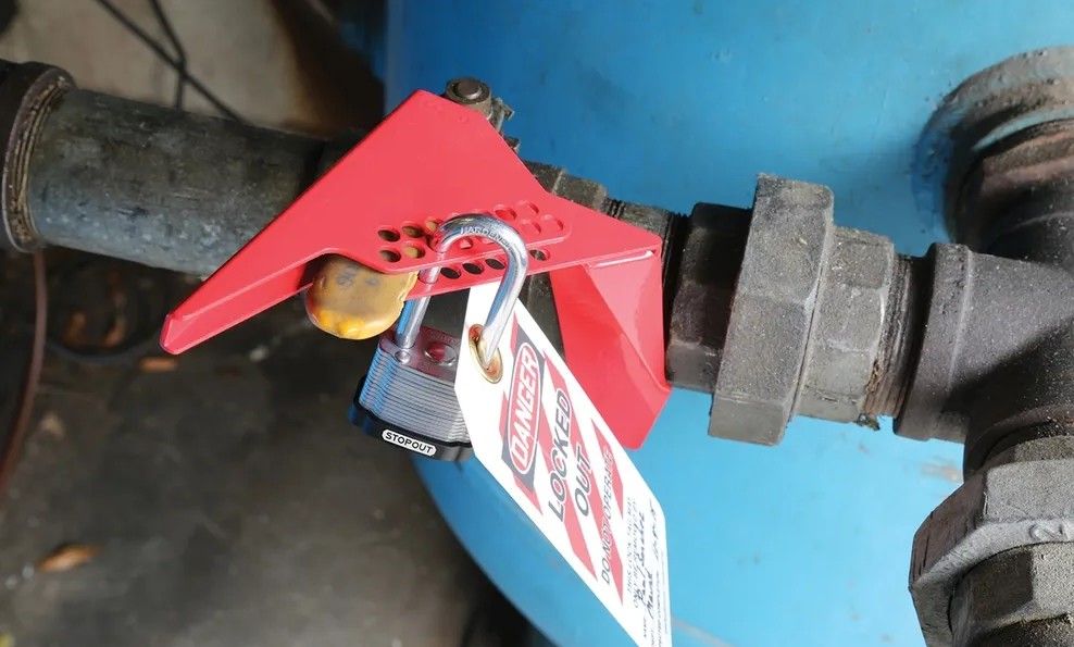 Ball Valve Lockout (#KDD443) Ball Valve Lockout (#KDD443)