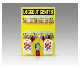 Lockout Center Aluminum Hanger Boards: 12-Padlock Board (#KST410) Lockout Center Aluminum Hanger Boards: 12-Padlock Board (#KST410)
