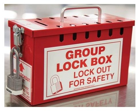 Portable Group Lockout Box (#KCC617) Portable Group Lockout Box (#KCC617)