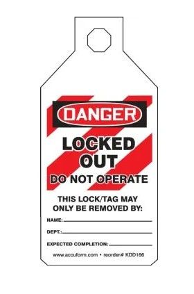 STOPOUT ® Tab Tag (#KDD106)