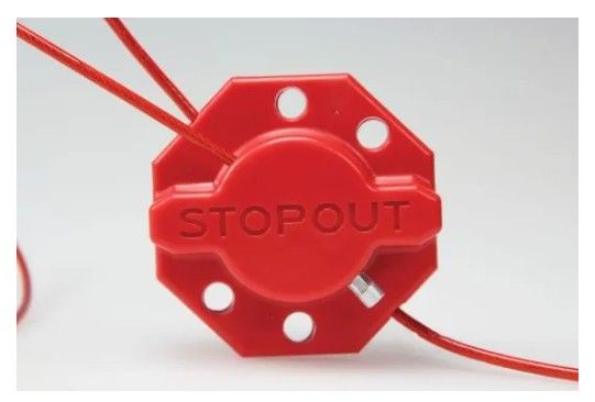 STOPOUT ® Twist 'n Lock Cinch Lockout Hasp (#KDD636) STOPOUT ® Twist 'n Lock Cinch Lockout Hasp (#KDD636)
