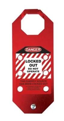 STOPOUT® OSHA Danger Aluma-Tag™ Hasps: Locked Out Do Not Operate (#KDH643) STOPOUT® OSHA Danger Aluma-Tag™ Hasps: Locked Out Do Not Operate (#KDH643)