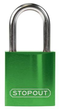 STOPOUT® Compact Anodized Aluminum Padlocks STOPOUT® Compact Anodized Aluminum Padlocks
