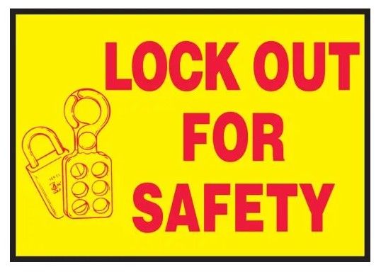 Lockout / Tagout Safety Labels, 5/pack (#LLKT524VSP)