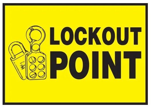 Lockout / Tagout Safety Labels, 5/pack (#LLKT510VSP)