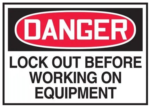 Lockout / Tagout Safety Labels, 5/pack (#LLKT295VSP)