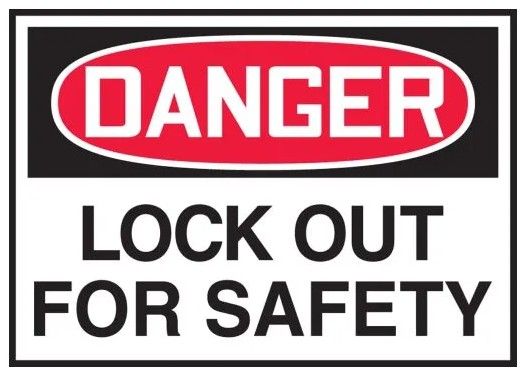 Lockout / Tagout Safety Labels, 5/pack (#LLKT286VSP) Lockout / Tagout Safety Labels, 5/pack (#LLKT286VSP)