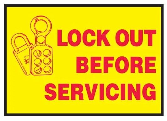 Lockout / Tagout Safety Labels, 5/pack (#LLKT522VSP)