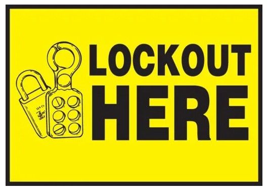 Lockout / Tagout Safety Labels, 5/pack (#LLKT526VSP)