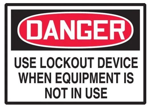 Equipment Safety Labels, 5/pack (#LEQM047VSP)