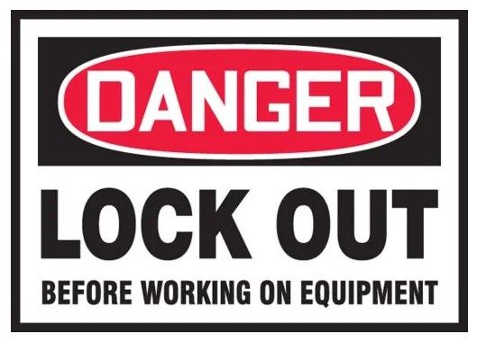 Lockout / Tagout Safety Labels, 5/pack (#LLKT107VSP)