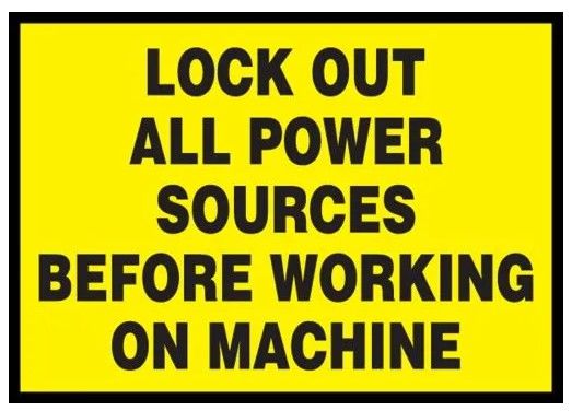 Lockout / Tagout Safety Labels, 5/pack (#LLKT529VSP)
